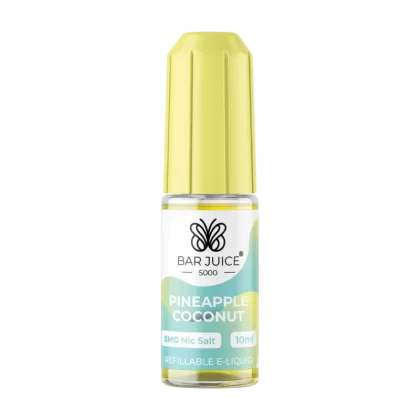 Pineapple Coconut Nic Salt by Bar Juice 5000 - Vapeshop Co