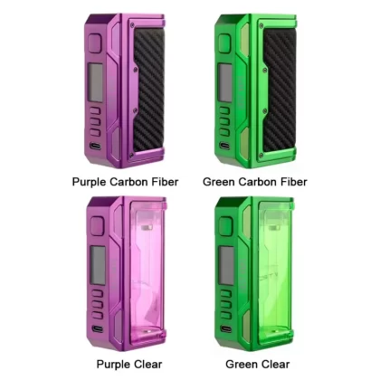 Lost Vape Thelema Quest Box Mod 200W - Gunmetal Calf Leather