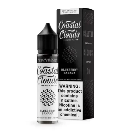 Coastal Clouds Blueberry Banana Vape e-Liquid 60mL - Vape Product, Vape Product (750C3B)