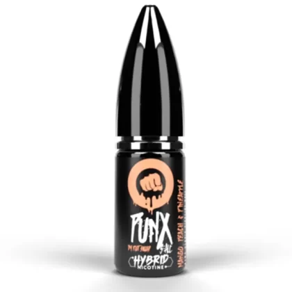 Riot Squad PUNX Mango Peach Pineapple Hybrid Nic Salt E-Liquid - 5mg
