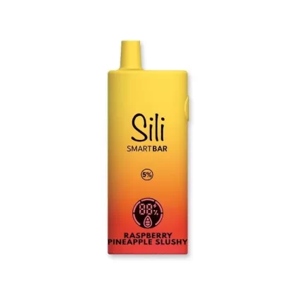 Sili Smart Bar Disposable Vape 10000 Puffs - Flavor#Mango Ice>Raspberry Pineapple Slushy>Lemon Lime>Cherry Lemon Lime>Grape Lemon Lime>Gum Mint>Strawnana Ice>Smurf Sauce>Strawberry Watermelo (D3B0FA)