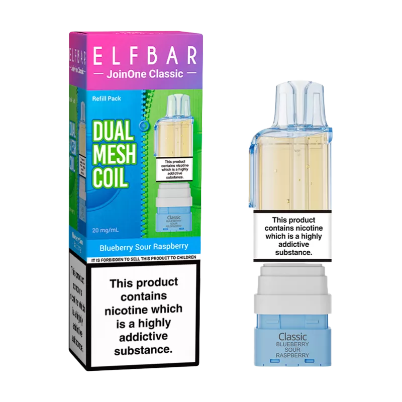ElfBar JoinOne Refill Pack - Strawberry Raspberry Cherry Ice - Ecigwizard - Image 2