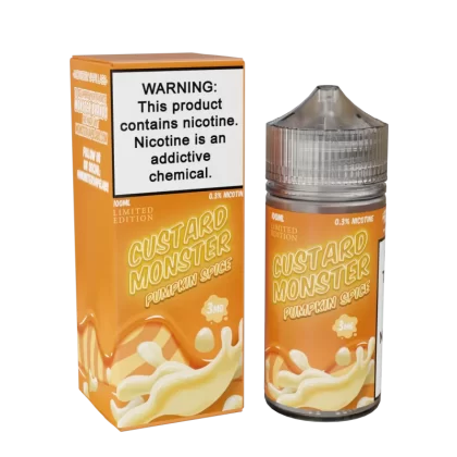 Custard Monster – Pumpkin Spice – 100ML E-Liquid - 3MG