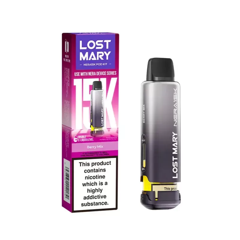 Lost Mary Nera 15K Fullview Refill Pods - Mango Peach Papaya - Image 3