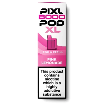 Pink Lemonade by Pixl 8000 Refill Pod - Ecigarettedirect Co