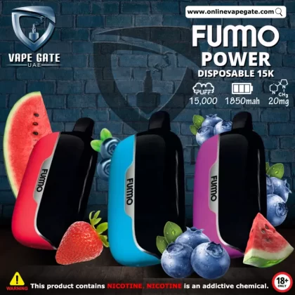 Fummo Power Disposable Vape (15,000 Puffs) - Watermelon / 20 mg