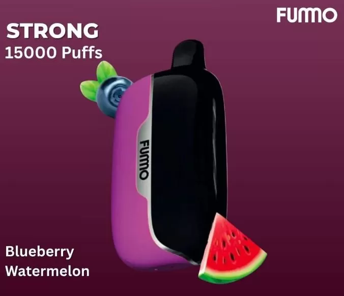 Fummo Power Disposable Vape (15,000 Puffs) - Watermelon / 20 mg - Image 2