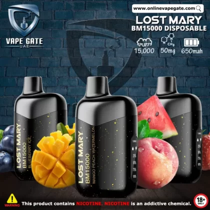 Lost Mary BM15000 Disposable Vape (15,000 Puffs) - 50 mg / Double Mango