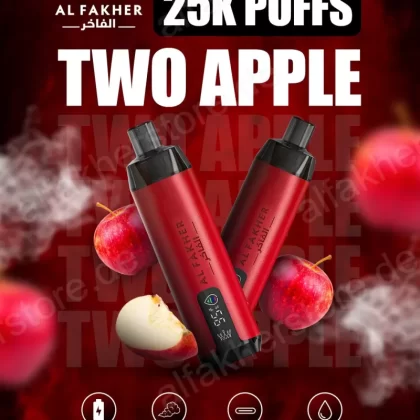 Al Fakher Vape 25000 Two Apple