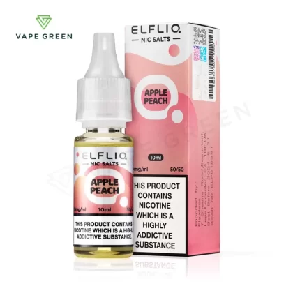 Apple Peach Nic Salt E-Liquid by Elf Bar Elfliq - Eliquidsupply