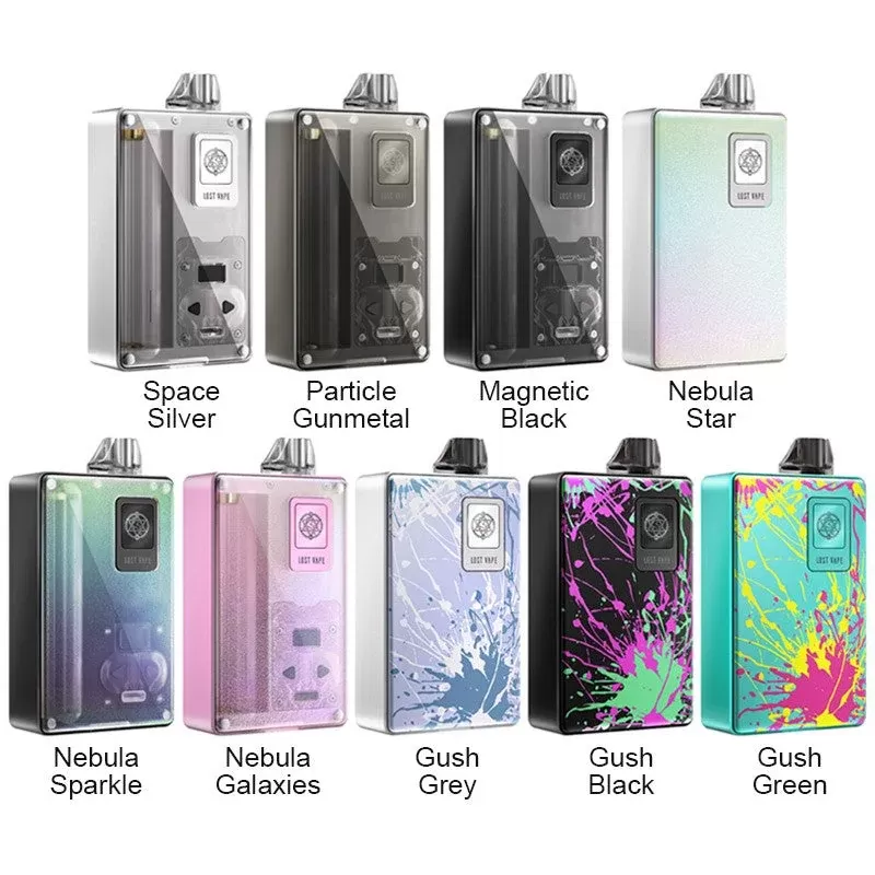 Lost Vape Centaurus B80 AIO Starter Vape Kit - Color#Magnetic Black>Gush Grey>Nebula Star>Particle Gunmetal