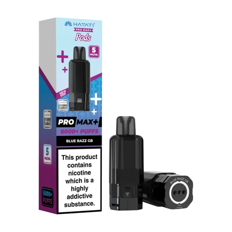Blue Razz GB Hayati Pro Max+ Refill Pack - 20mg - Vape Product (00EB13) - Image 3