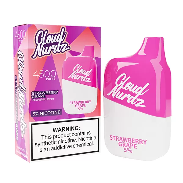 Cloud Nurdz Disposable | 4500 Puffs | 12ml *** - Apple Watermelon ICED - 50mg - Image 3