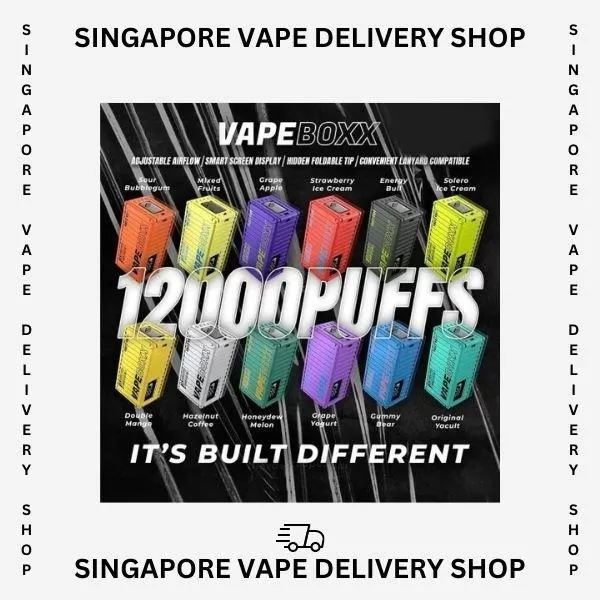 Vapebox 12000 Puffs - Blackcurrant Grape - Image 2