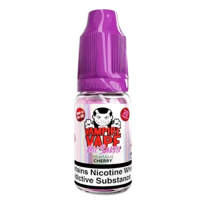 VAMPIRE VAPE PINKMAN CHERRY 10ML NIC SALT E-LIQUID - Strength#20MG>10MG