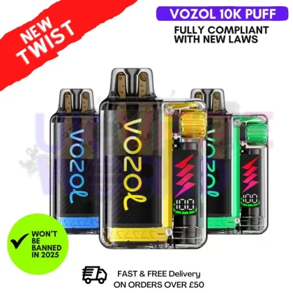Vozol 10000 10K Puff Vista Plug Vape Kit (20MG) – £10.99