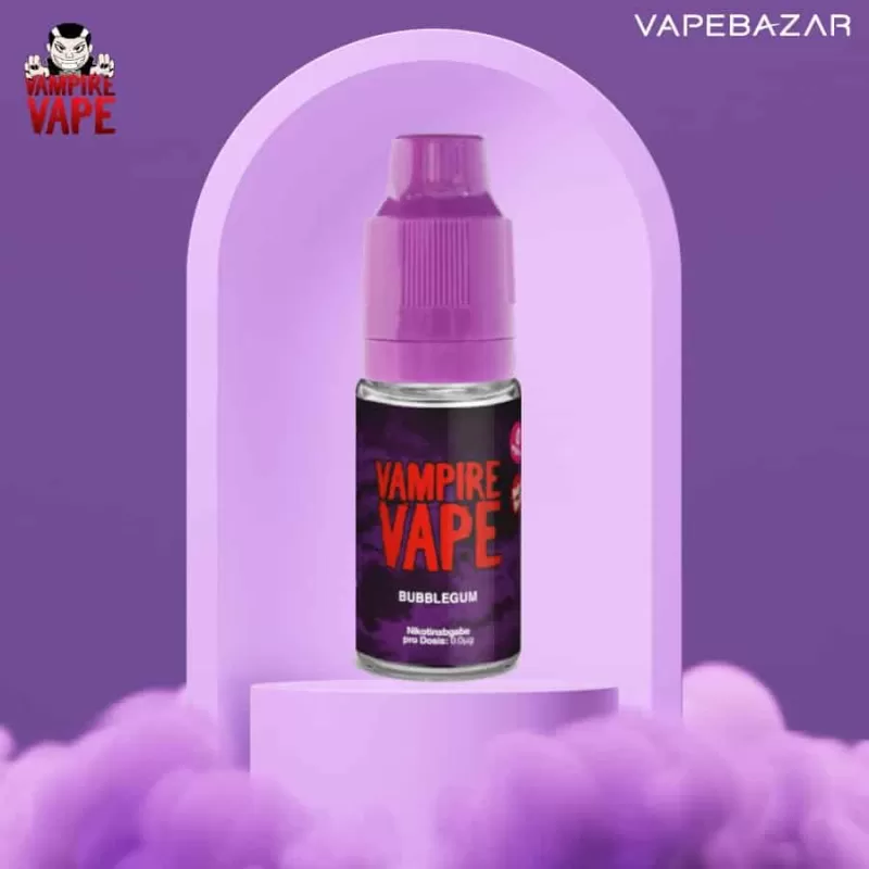 Vampire Vape Liquid – Bubblegum - Nikotinfrei, 6mg/ml