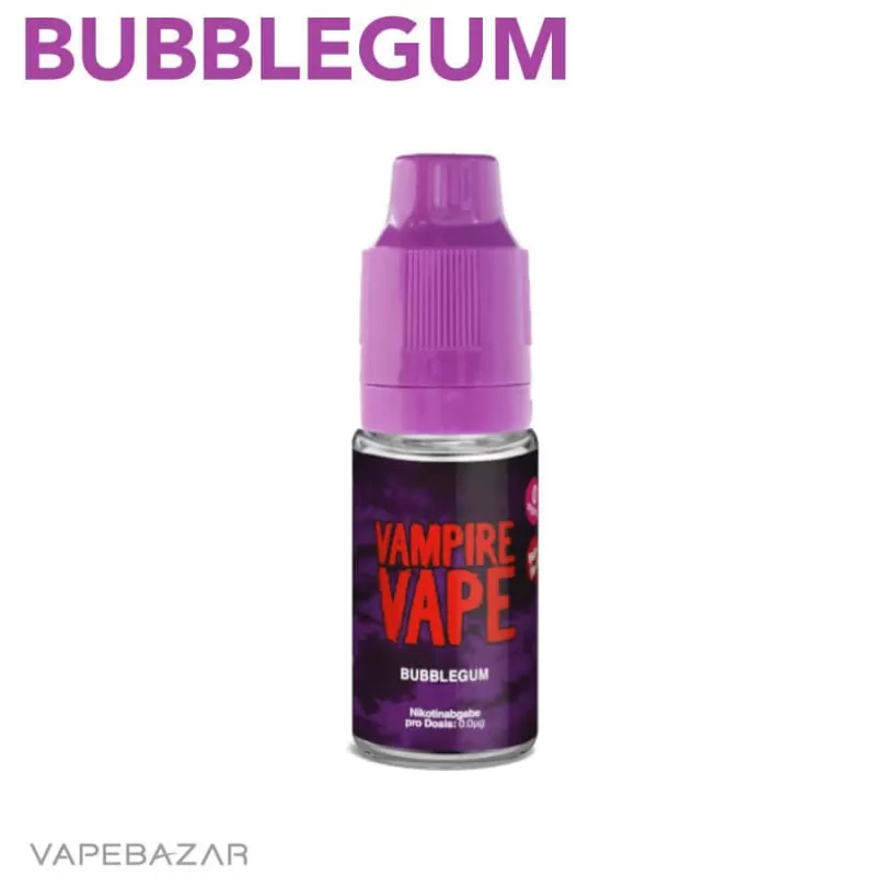 Vampire Vape Liquid – Bubblegum - Nikotinfrei, 6mg/ml - Image 2