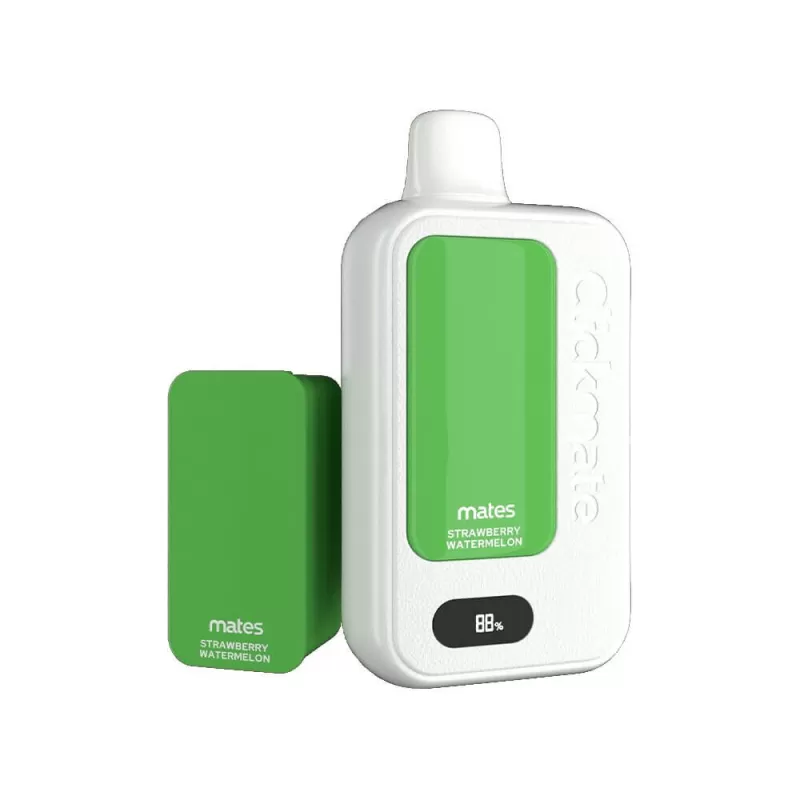 7 Daze Clickmate 15K Puff Disposable KIT (5% Nicotine) - 15,000 Puffs - Strawberry Watermelon - Image 2