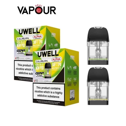 Uwell GPP Alpha Pods - 0.6 Ohm XL - Top Fill