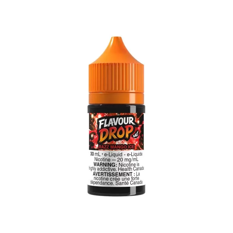 Flavour Drop – Razz Mango Ice Vape Juice 30mL