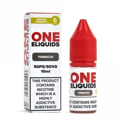 One E Liquids Tobacco E Liquid – 50/50 Series (10ml)