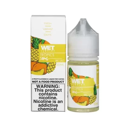 WET LIQUIDS Tropics SaltNic – 30 ml - Vape Product, Vape Product