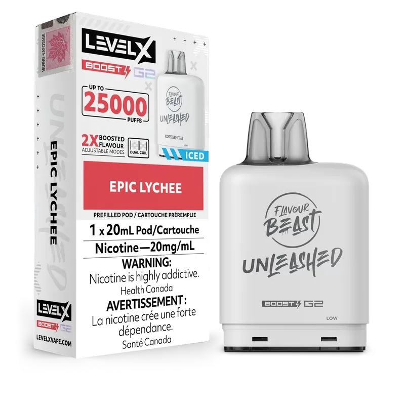 EPIC LYCHEE – LEVEL X FB UNLEASHED BOOST (20mL)