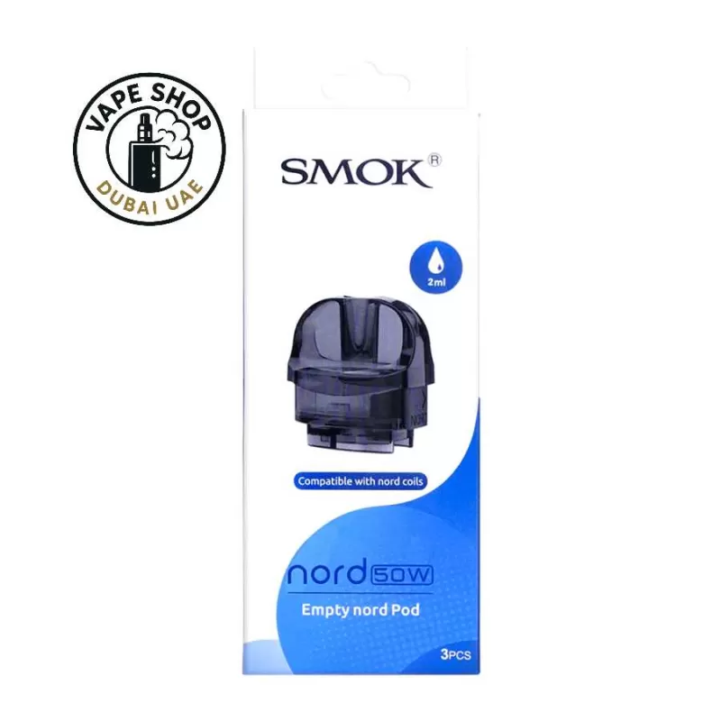 SMOK Nord 50W Pods RPM NORD LP2 Replacement Pod Cartridge in Dubai UAE - LP2 Empty Cartridge, NORD Empty Cartridge - Image 2