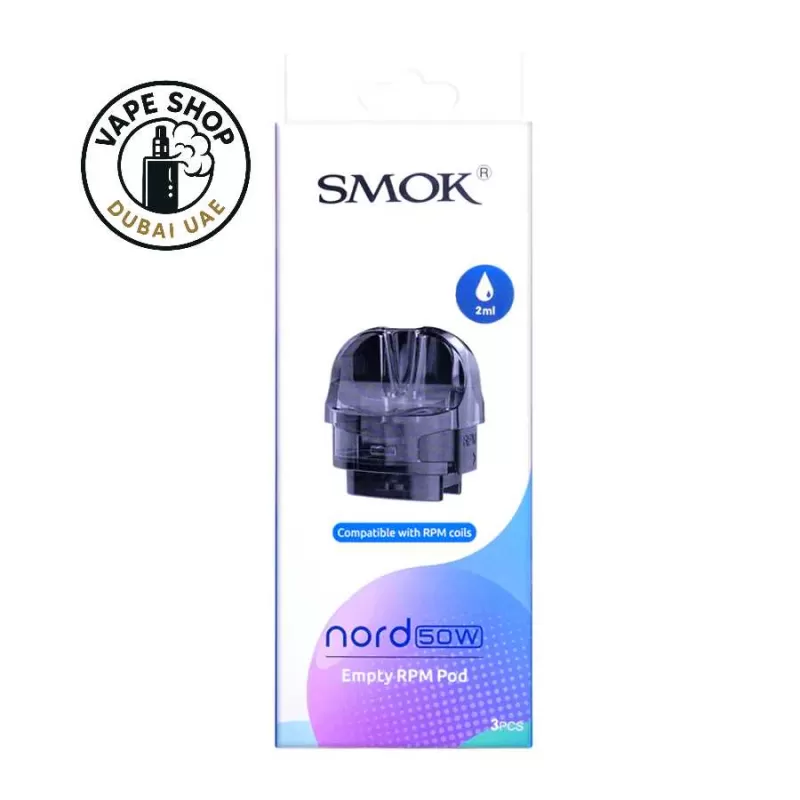 SMOK Nord 50W Pods RPM NORD LP2 Replacement Pod Cartridge in Dubai UAE - LP2 Empty Cartridge, NORD Empty Cartridge - Image 3