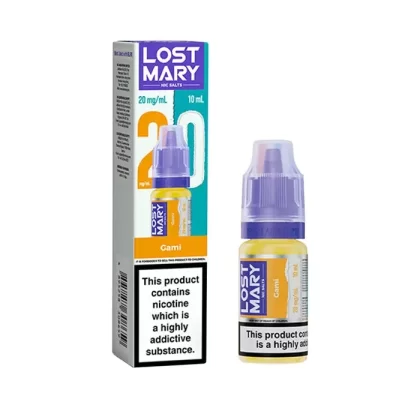 Gami Nic Salt E-Liquid by Lost Mary - 10mg – Medium Strength, 20mg – High Strength