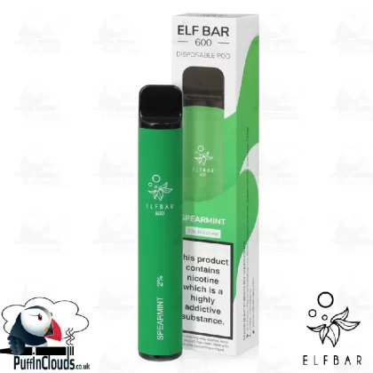 Spearmint ELFBAR 600 Disposable Pod