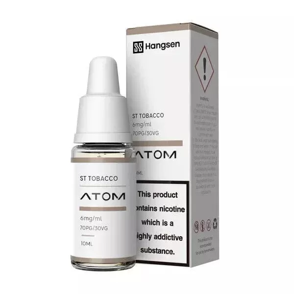 St Tobacco Hangsen E-Liquid Bundle 10x10ml, 70/30 PG/VG, 3,6/12/18mg