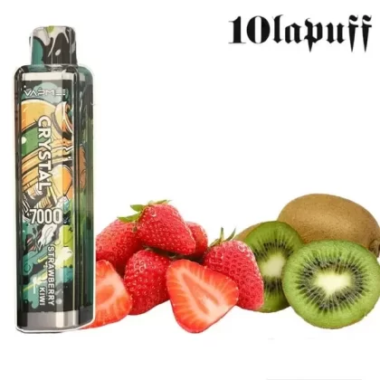 PUFF 7000 VAPME crystal – Fraise Kiwi