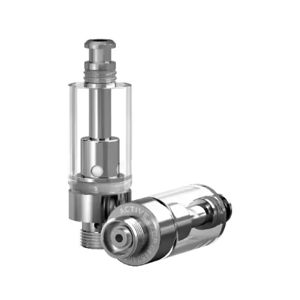 ACTIVE | EZ Click™ Glass Plus Vaporizer Cartridge with 2mm Aperture | 0.5mL – EZ Click – 100 Count