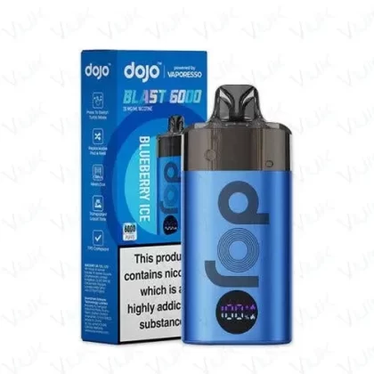 Vaporesso Dojo Blast 6000 Device 20mg -Blueberry Ice
