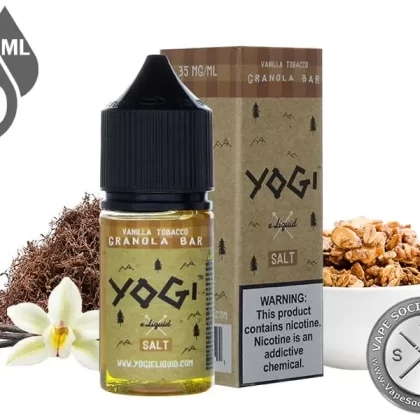 Vanilla Tobacco Granola Bar by YOGI Salt 30ml - Vape Product, Vape Product (BCE9AA)