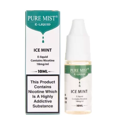 Ice Mint E-Liquid by Pure Mist - Vapesuperstore Co