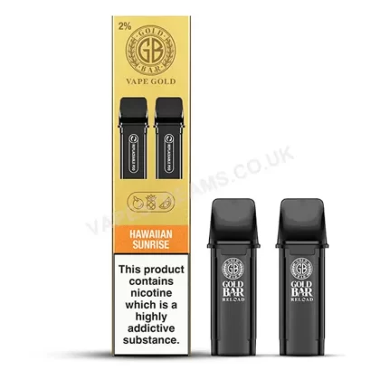 Gold Bar Reload Hawaiian Sunrise Prefilled Pod - Vapestreams Co