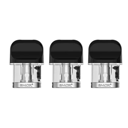 SMOK Novo X Replacement Pods – 3 Pack - Ohm#0.8 Ohm (Dual Coil) - 3 Pack>0.8 Ohm (Mesh) - 3 Pack