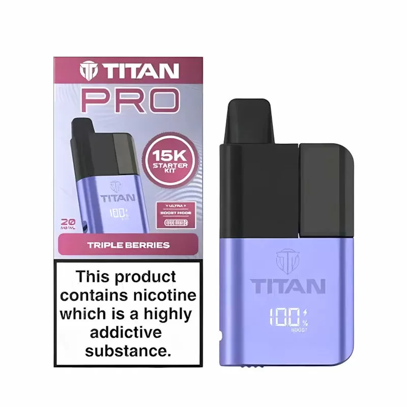 Titan Pro 15K Prefilled Pod Kit - Tobacco - Image 2
