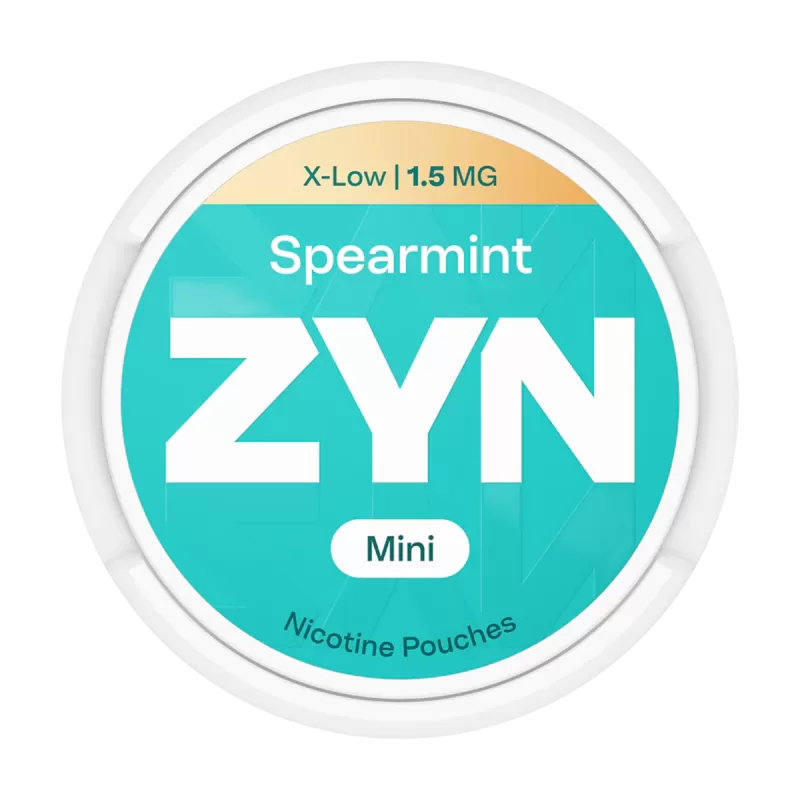 Spearmint ZYN Nicotine Pouches - X-Low 1.5mg - Vapeshop Co