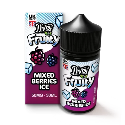 Doozy Mixed Berries Ice – (30mg-50mg) – 30ml - Vape Product, Vape Product