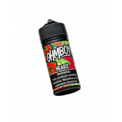 Ohmboy Headz 100ml - Nic Level#0mg>3mg>6mg