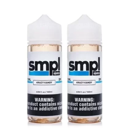 SMPL Krazy Kandy 2 Bottle Bundle - 240mL (2x120mL); Vape Product, Vape Product