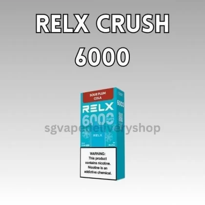 Relx Crush 6000 Puffs - Sea Salt Lemon