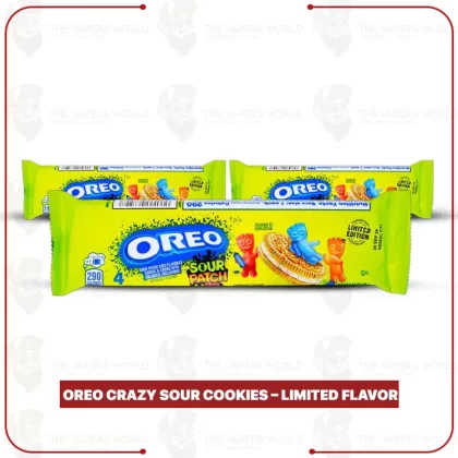 Oreo Crazy Sour Cookies – Limited Flavor - Vape Store