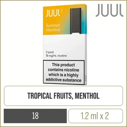 JUUL2 Summer Menthol Pods (2 Pods)