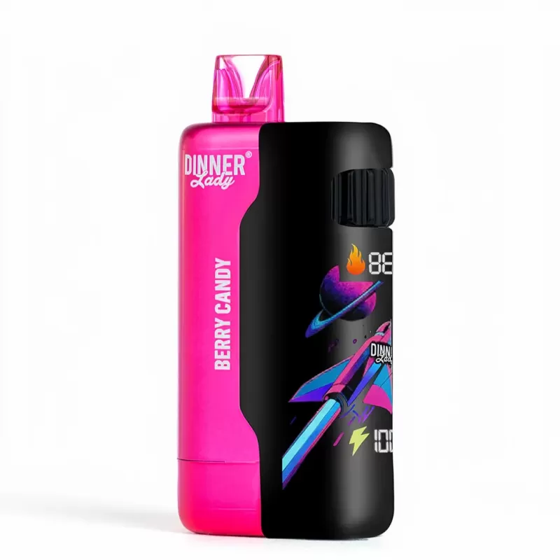 Dinner Lady Galax 60K Disposable Vape with Power Dial - Berry Candy, Berry Cherry Lime