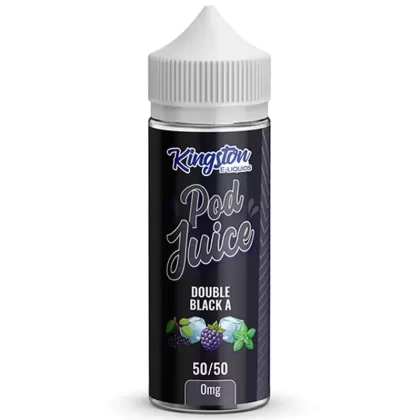 Kingston Pod Juice Double Black A 100ml Shortfill - Ejuicewarehouse